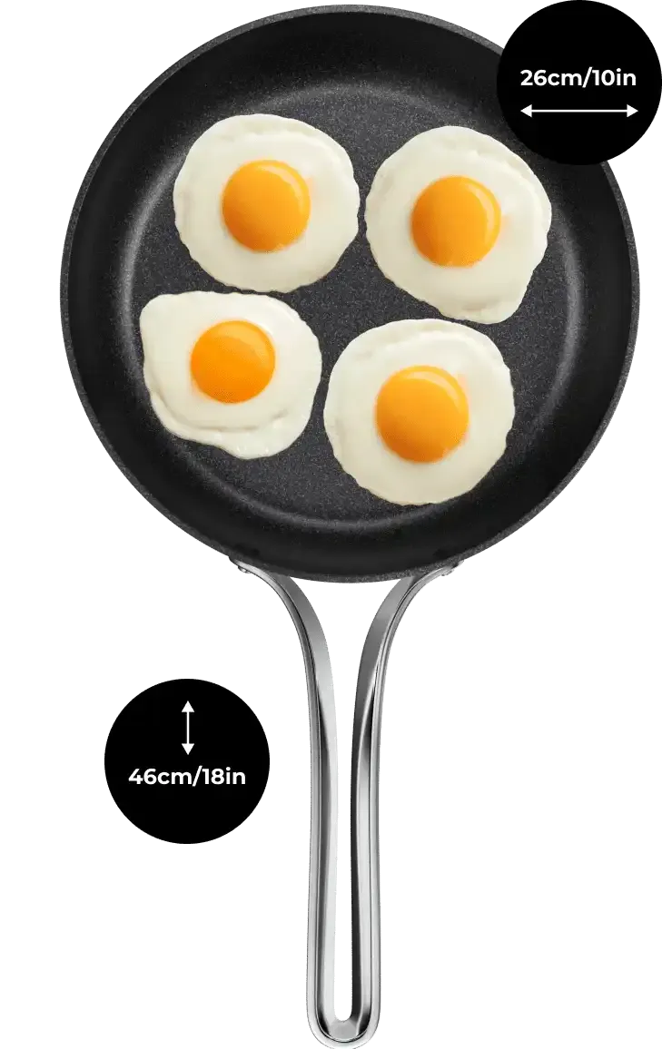 Emura - perfektná veľkosť panvice